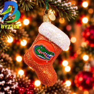 NCAA Florida Stocking Xmas Christmas Tree Decorations Ornament
