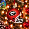 NCAA Georgia Hoodie Xmas Christmas Tree Decorations Ornament