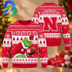 NCAA Nebraska Cornhuskers Grinch Gift For Fan Gift For Fan
