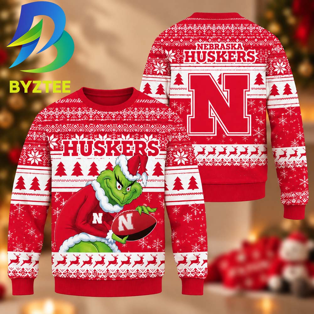 NCAA Nebraska Cornhuskers Grinch Gift For Fan Gift For Fan NCAA Nebraska Cornhuskers Grinch Gift For Fan Gift For Fan
