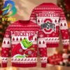 NCAA Ohio State Buckeyes Grinch Gift For Fan Ugly Christmas Sweater