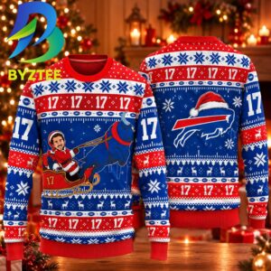 NFL Buffalo Bill Best Gift For Christmas Ugly Christmas Sweater