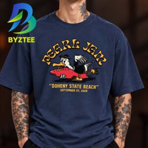 Ohana Festival 2026 Pearl Jam Merch Collection Surf Gull Unisex T Shirt
