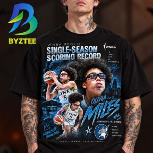Olivia Miles Minnesota Lynx WNBA Rookie Single Season Scoring Record Unisex T Shirt