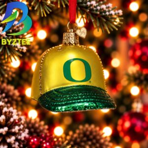 Oregon Baseball Cap NCAA Gifts For Fan Christmas Tree Decorations Ornament