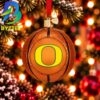 Oregon Baseball Cap NCAA Gifts For Fan Christmas Tree Decorations Ornament