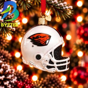 Oregon State Helmet NCAA Gifts For Fan Christmas Tree Decorations Ornament