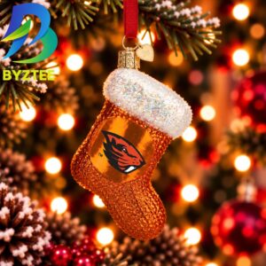 Oregon State Stocking NCAA Gifts For Fan Christmas Tree Decorations Ornament