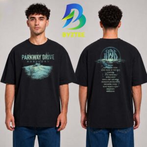 Parkway Drive Official Horizons Tracklist 2026 Two Sided Unisex T Shirt