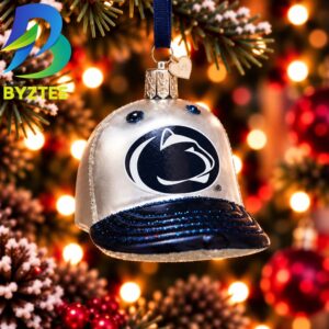 Penn State Baseball Cap NCAA Gifts For Fan Christmas Tree Decorations Ornament