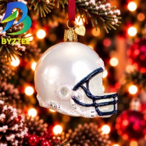 Penn State Helmet NCAA Gifts For Fan Christmas Tree Decorations Ornament