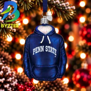Penn State Hoodie NCAA Gifts For Fan Christmas Tree Decorations Ornament