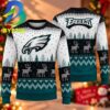 Philadelphia Eagles Light Up Bluetooth 2026 Gift For Fan Custom Name Ugly Christmas Sweater Philadelphia Eagles Light Up Bluetooth 2026 Gift For Fan Custom Name Ugly Christmas Sweater