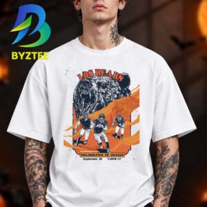 Philadelphia Eagles VS Chicago Bears NFL Week 3 Chicago IL At Soldier Field In Chicago IL On September 28 2026 Unisex T Shirt