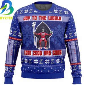 Power Rangers Lord Zedd Has Come Ugly Christmas Sweater