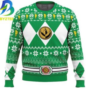 Power Rangers Mighty morphin Morphin Green Ugly Christmas Sweater