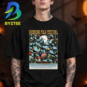 Richmond Folk Festival Richmond VA Event Tee At Brown’s Island In Richmond VA Lineup October 9 11 2026 Unisex T Shirt