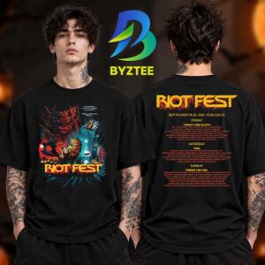 Riot Fest Collection Merch 2026 Wrath of Cats Lineup On September 18 20 2026 Unisex T Shirt