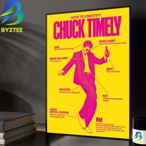 Role Model Merch Chuck On Tour 2026 2027 Home Decor Poster Canvas