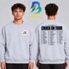 Role Model Merch Chuck On Tour 2026 2027 Hello Chuck Two Sided Hoodie Zip