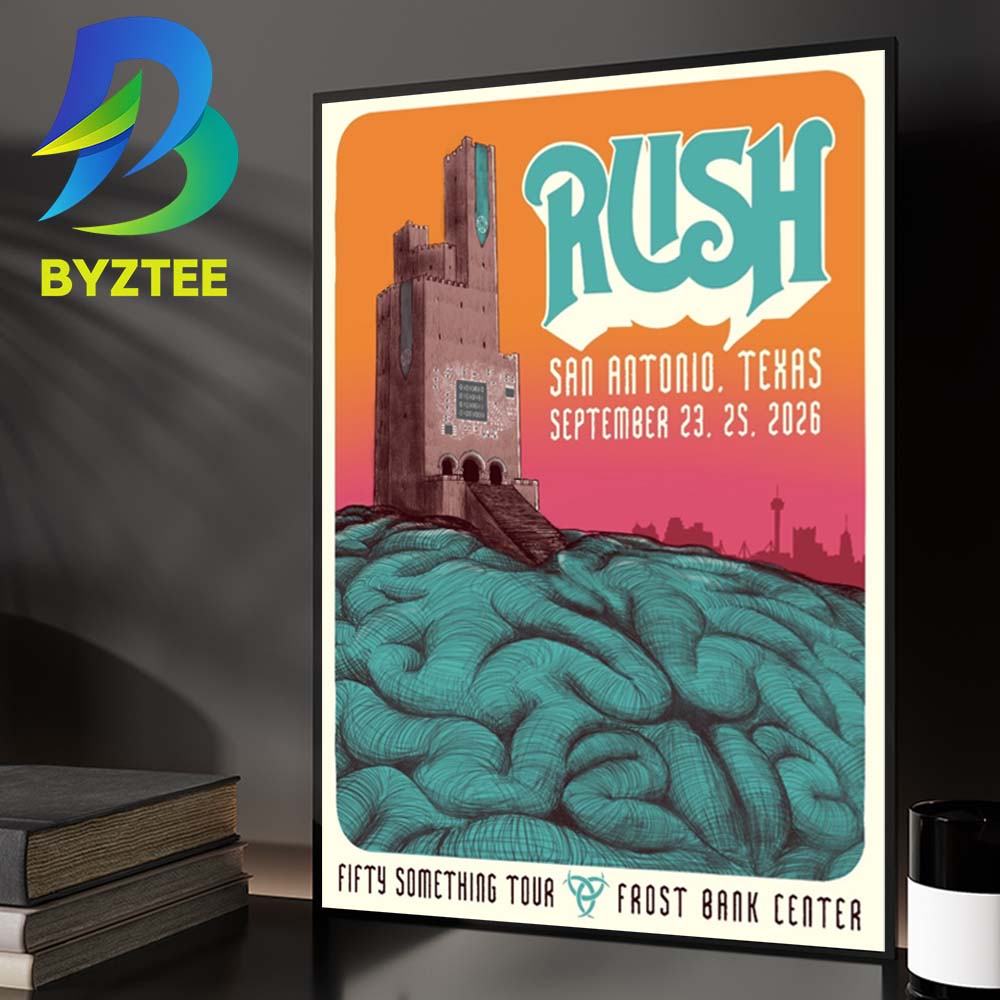 Rush Fifty Something Tour San Antonio Texas Event Poster At Frost Bank Center In San Antonio Texas On September 23 25 2026 Home Decor Poster Canvas Rush Fifty Something Tour San Antonio Texas Event Poster At Frost Bank Center In San Antonio Texas On September 23 25 2026 Home Decor Poster Canvas