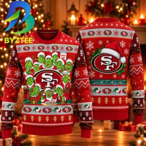 San Francisco 49ers Xmas Gift For Fan Best Gift For Families Ugly Christmas Sweater