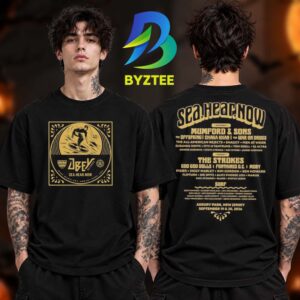 Sea Hear Now Festival Asbury Park New Jersey Line Up On September 19 20 2026 Two Sided Unisex T Shirt