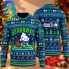 Seattle Seahawks Holiday Gift For Christmas Best Gift For Fan 2026 Ugly Christmas Sweater