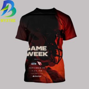 Seattle Seahawks Vs Arizona Cardinals Glendale AZ At State Farm Stadium In Glendale AZ Week 2 On September 20 2026 All Over Print Shirt