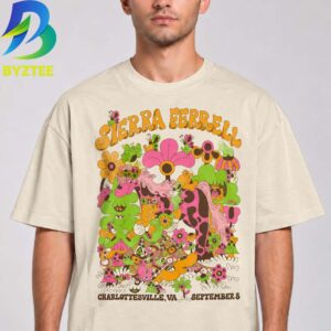 Sierra Ferrell Charlottesville VA Event Poster Limited Edition On September 8 2026 Unisex T Shirt