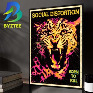 Social Distortion Born To Kill Album Cover 2026 Home Decor Poster Canvas