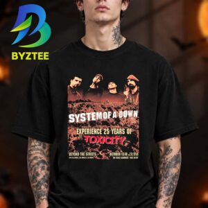 System Of A Down Los Angeles CA Event Tee At Beyond The Streets In Los Angeles CA On October 13 18 2026 Unisex T Shirt