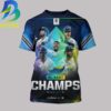 Tampa Bay Rays AL East Champs For 5th Time In History 2026 All Over Print Shirt