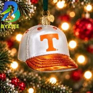 Tennessee Baseball Cap NCAA Gifts For Fan Christmas Tree Decorations Ornament
