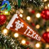 Texas Tech Baseball Cap NCAA Gifts For Fan Christmas Tree Decorations Ornament