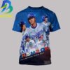 The Los Angeles Dodgers Are 2026 NL West Champs All Over Print Shirt