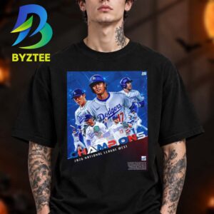 The Los Angeles Dodgers Are 2026 Nation League West Champions Unisex T Shirt
