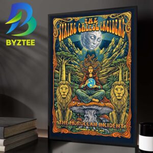 The String Cheese Incident Marrakech Morocco Event Poster At The Moroccan Incident In Marrakech Morocco On September 24 25 26 2026 Home Decor Poster Canvas