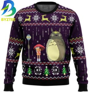 Totoro Miyazaki Studio Ghibli Ugly Christmas Sweater