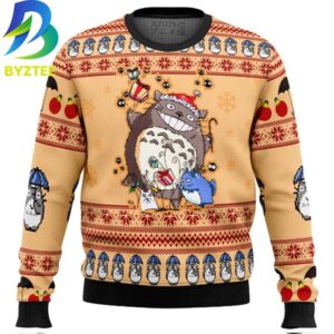 Totoro My Neighbor Alt Ugly Christmas Sweater