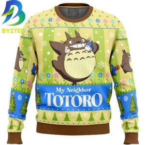 Totoro My Neighbor Totoro And Friends Ugly Christmas Sweater