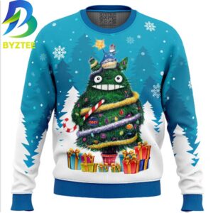 Totoro My Neighbor Ugly Christmas Sweater
