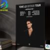 Fontaines DC With Little Simz Viagra Boys UK Tour Date On July 2027 Home Decor Poster Canvas