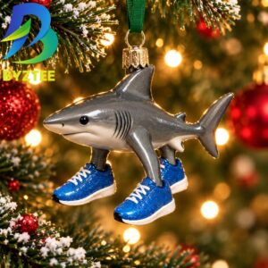 Tralalero Tralala Italian Brainot Xmas Christmas Tree Decorations Ornament