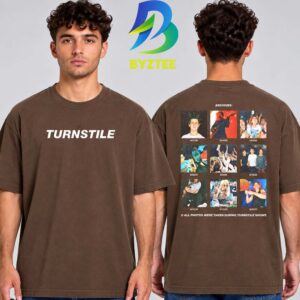 Turnstile Merch Archives Never Enough Tour 2026 Two Sided Unisex T Shirt