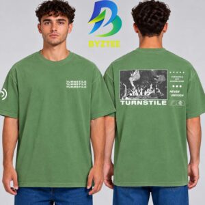 Turnstile Merch Never Enough Tour Throwback 2026 Two Sided Unisex T Shirt