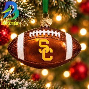 USC Football NCAA Gifts For Fan Christmas Tree Decorations Ornament