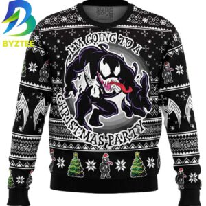 Venom I’m Going To A Christmas Party Ugly Christmas Sweater