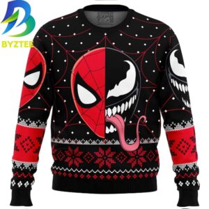 Venom Marvel Comics Spider Man Ugly Christmas Sweater