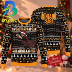 Vinland Saga Falalala Valahalla Best Gift For Fan Ugly Christmas Sweater